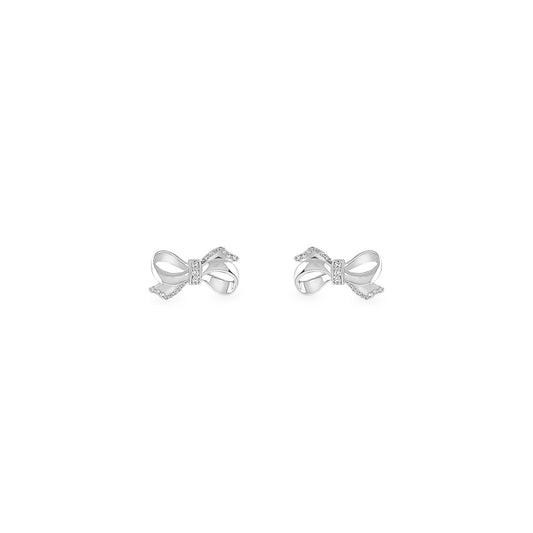 Merriment bow earrings